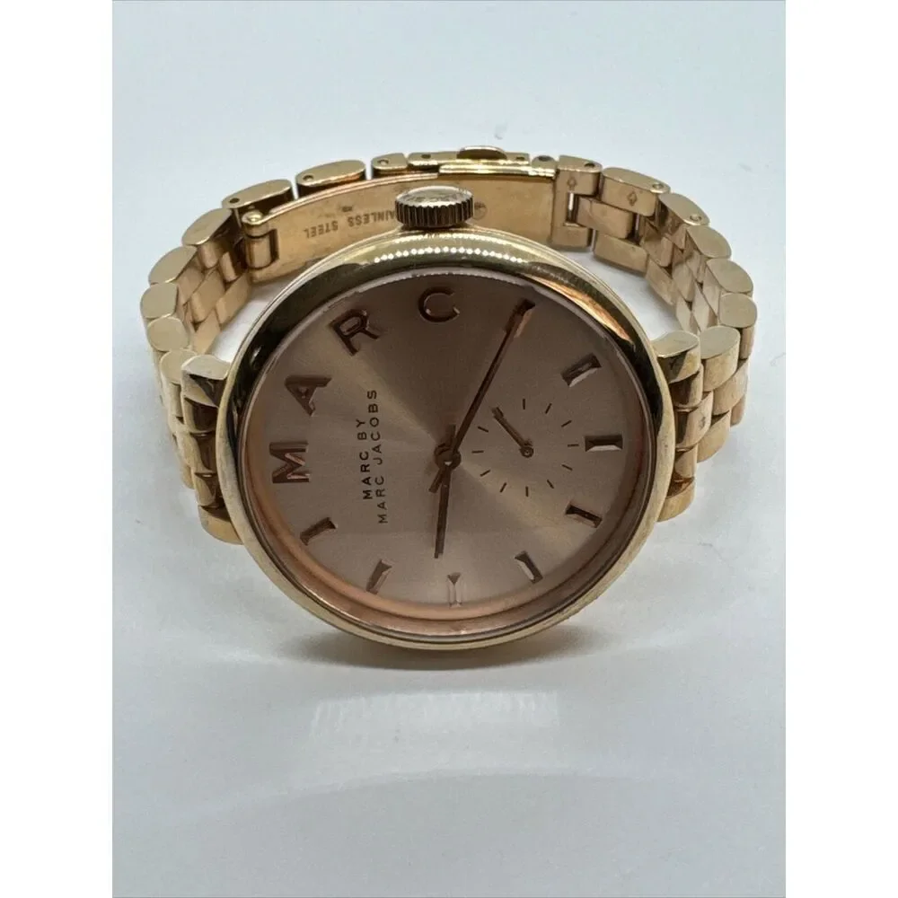 Marc Jacobs Sally MBM3364 Womens Stainless Steel Analog Dial Quartz Watch JNA728